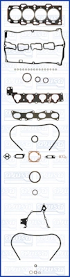 Комплект прокладок двигатель WILMINK GROUP WG1164988
