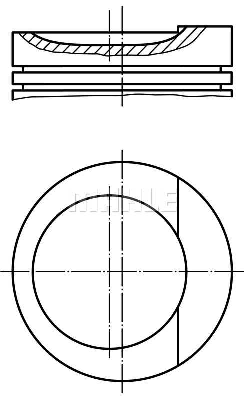 Поршень WILMINK GROUP WG1212454