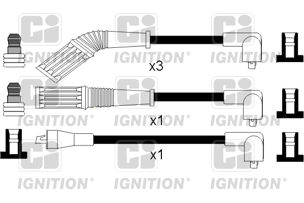 Комплект проводов зажигания ci QUINTON HAZELL XC842