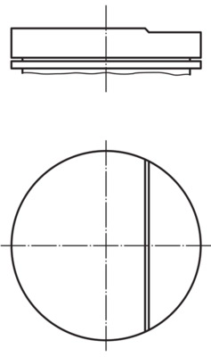 Поршень MAHLE/KNECHT 001 75 00