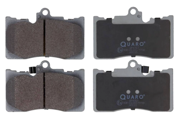 Комплект тормозных колодок дисковый тормоз QUARO QP4767