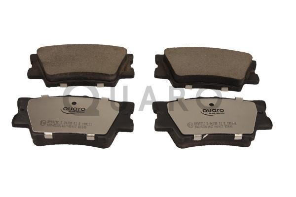 Комплект тормозных колодок дисковый тормоз quaro silver ceramic QUARO QP5571C