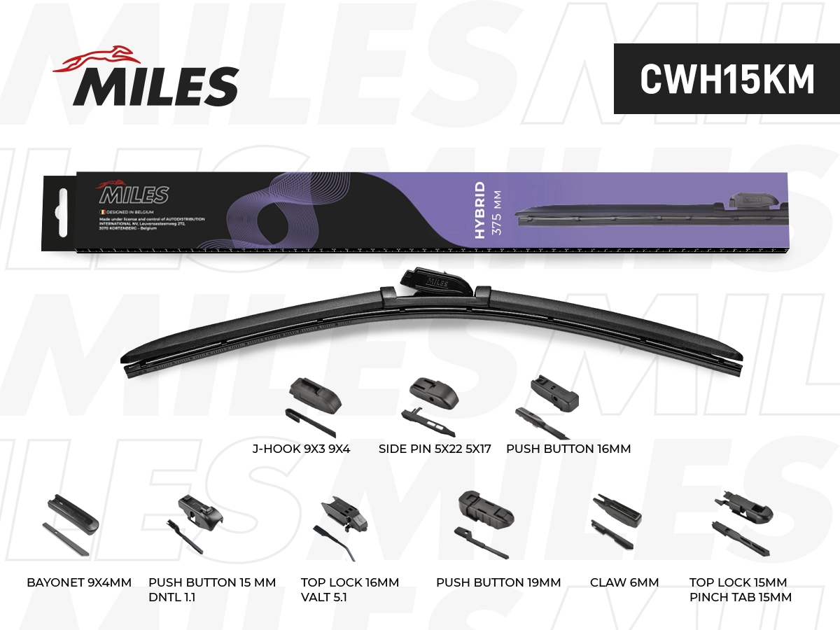 Щетка стеклоочистителя MILES CWH15KM
