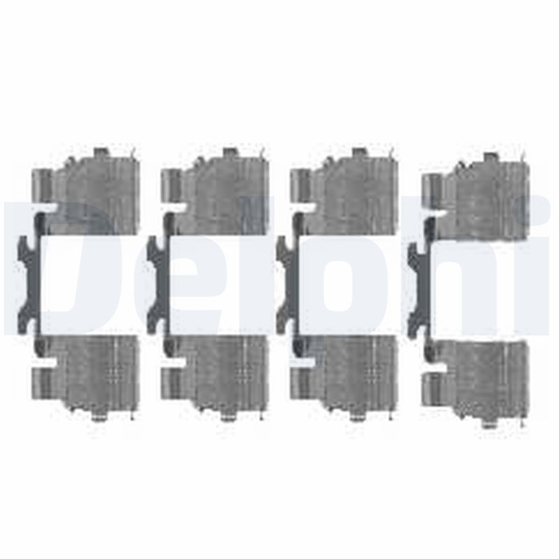 Комплектующие колодки дискового тормоза DELPHI LX0476