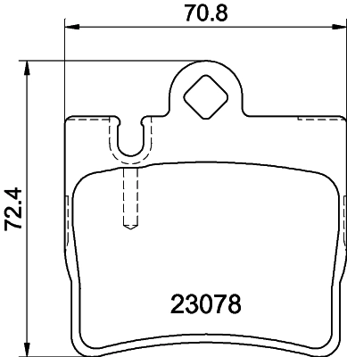 Комплект тормозных колодок дисковый тормоз HELLA/BEHR/PAGID 8DB 355 008-711