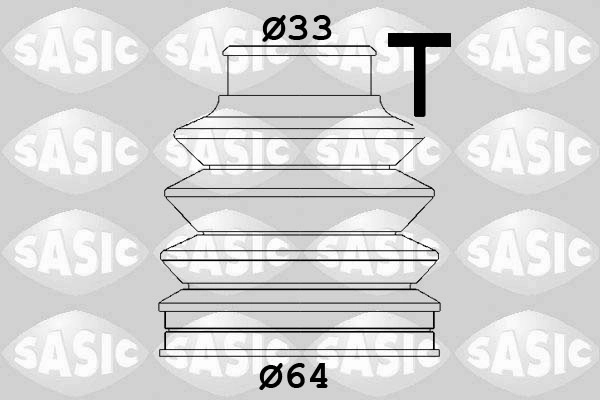 Комплект пыльника приводной вал SASIC 1906140
