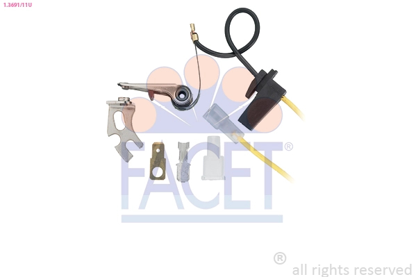 Прерыватель системы зажигания (1369111u) facet 1.3691/11u FACET 1.3691/11U