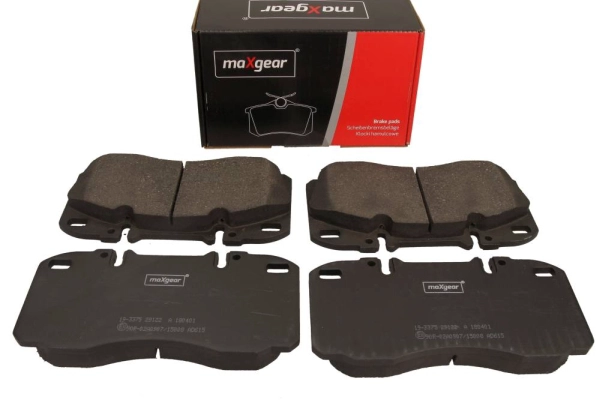 Комплект тормозных колодок дисковый тормоз MAXGEAR 19-3375
