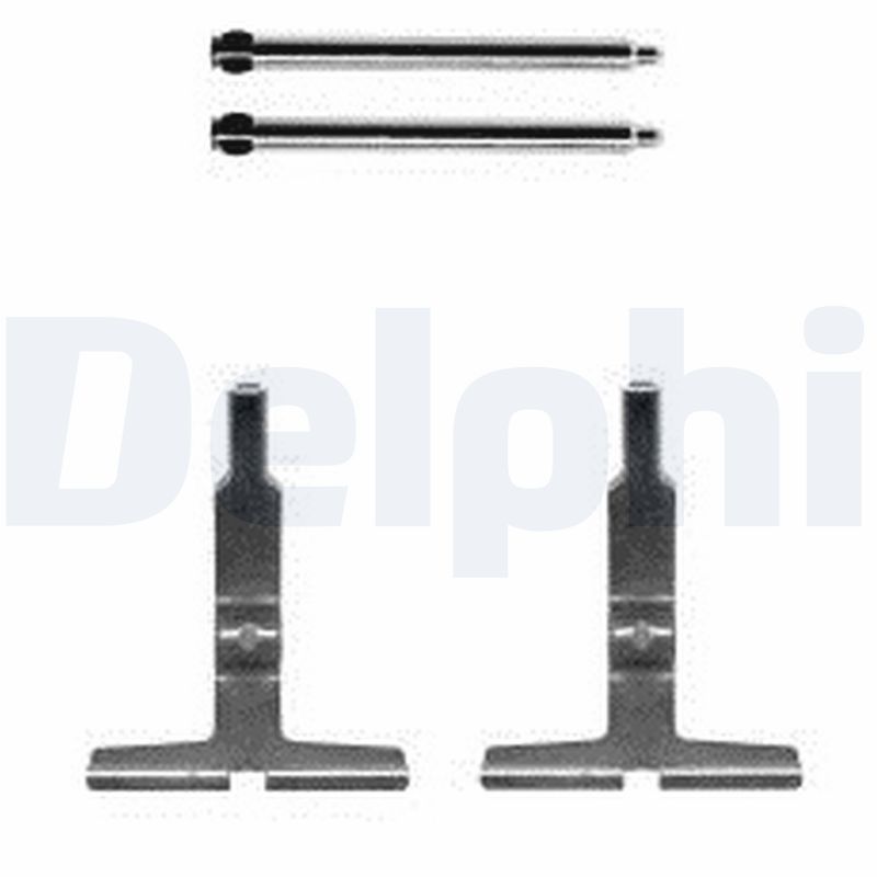 Комплектующие колодки дискового тормоза DELPHI LX0570