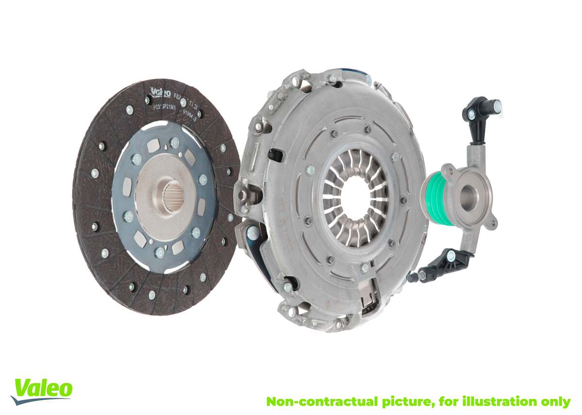 Комплект сцепления kit3p (csc) with self adjusting technology VALEO 834389