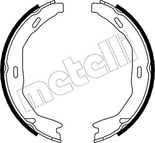 Комплект тормозных колодок стояночная тормозная система METELLI 53-0245