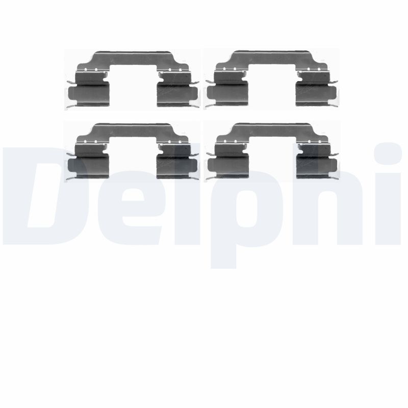 Комплектующие колодки дискового тормоза DELPHI LX0425