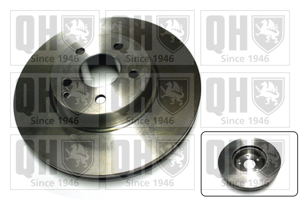 Тормозной диск QUINTON HAZELL BDC5860