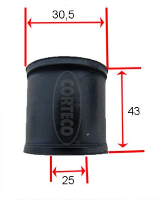 Опора стабилизатор CORTECO 49405655