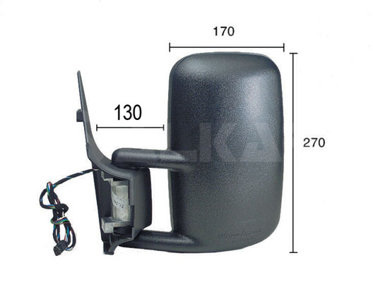 Наружное зеркало ALKAR 9225966