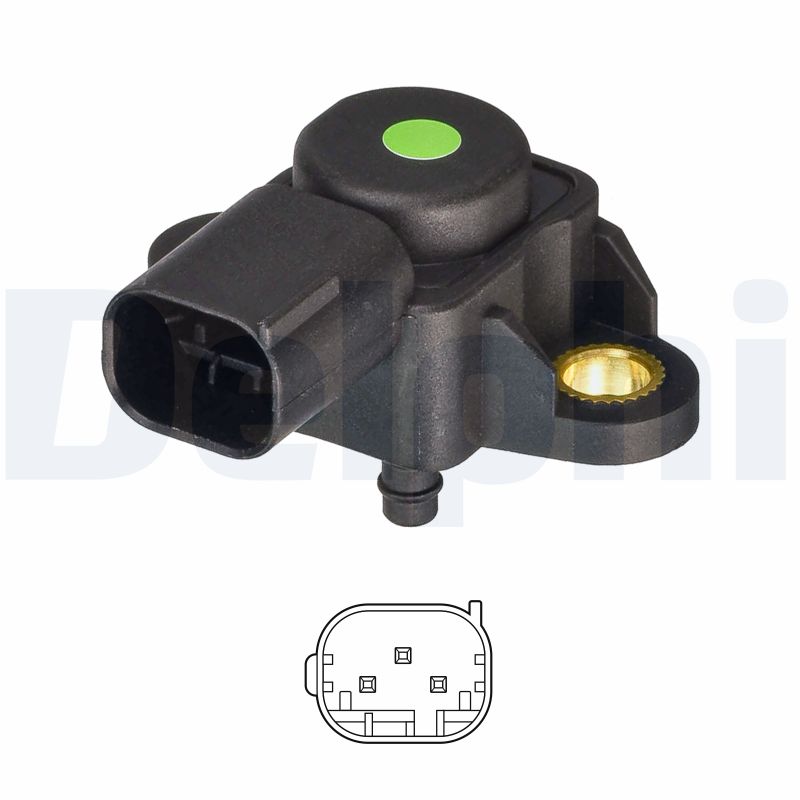 Датчик давление во впускной трубе DELPHI PS20068-12B1
