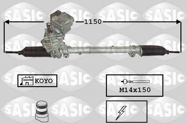 Рулевой механизм SASIC 7176061