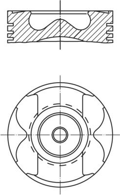 Поршень MAHLE/KNECHT 005 22 00