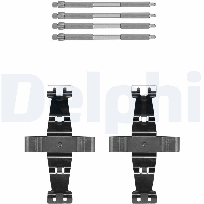 Комплектующие колодки дискового тормоза DELPHI LX0693