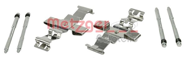 Комплектующие колодки дискового тормоза greenparts METZGER 109-0042