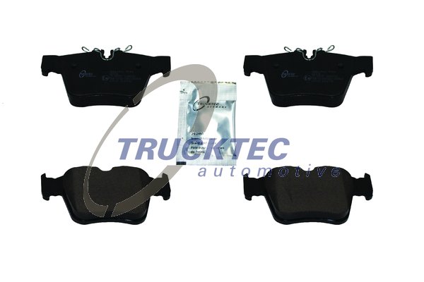 Комплект тормозных колодок дисковый тормоз TRUCKTEC AUTOMOTIVE 02.35.518