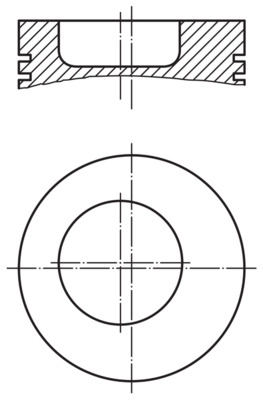 Поршень MAHLE/KNECHT 004 51 20