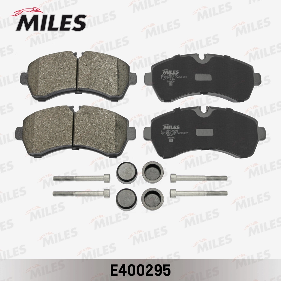 Комплект тормозных колодок дисковый тормоз MILES E400295