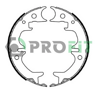 Комплект тормозных колодок PROFIT 5001-4008