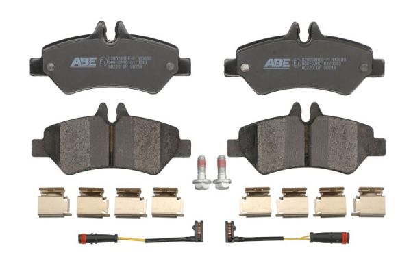 Комплект тормозных колодок дисковый тормоз ABE C2M028ABE-P