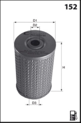 Топливный фильтр MECAFILTER ELG5208