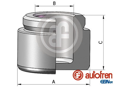 Поршень корпус скобы тормоза SEINSA D025754