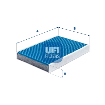Фильтр воздух во внутренном пространстве argentium UFI 34.249.00