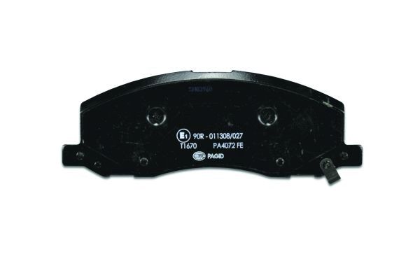 Комплект тормозных колодок дисковый тормоз HELLA/BEHR/PAGID 8DB 355 013-061