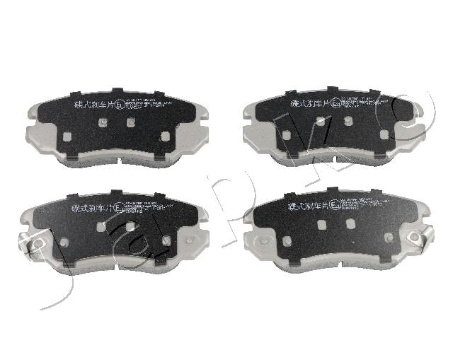 Комплект тормозных колодок дисковый тормоз JAPKO 50W17