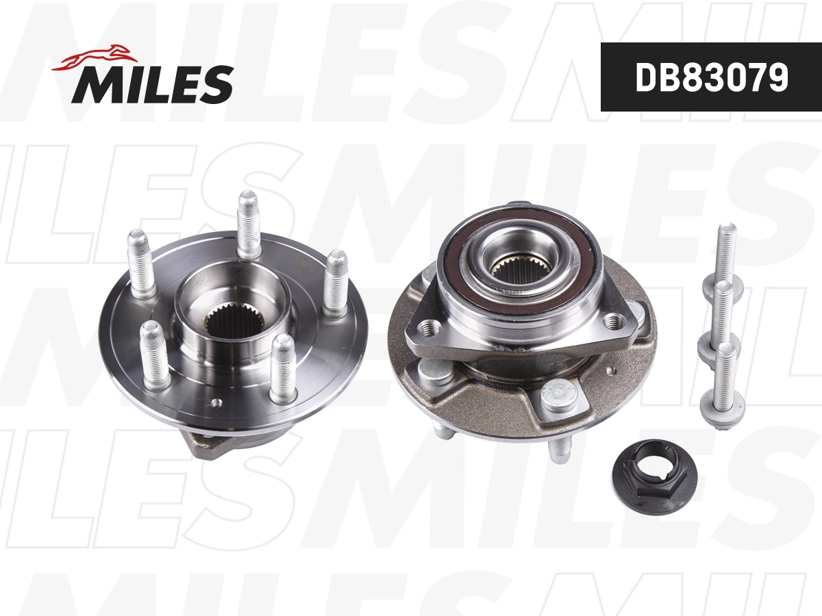 Комплект подшипника ступицы колеса MILES DB83079