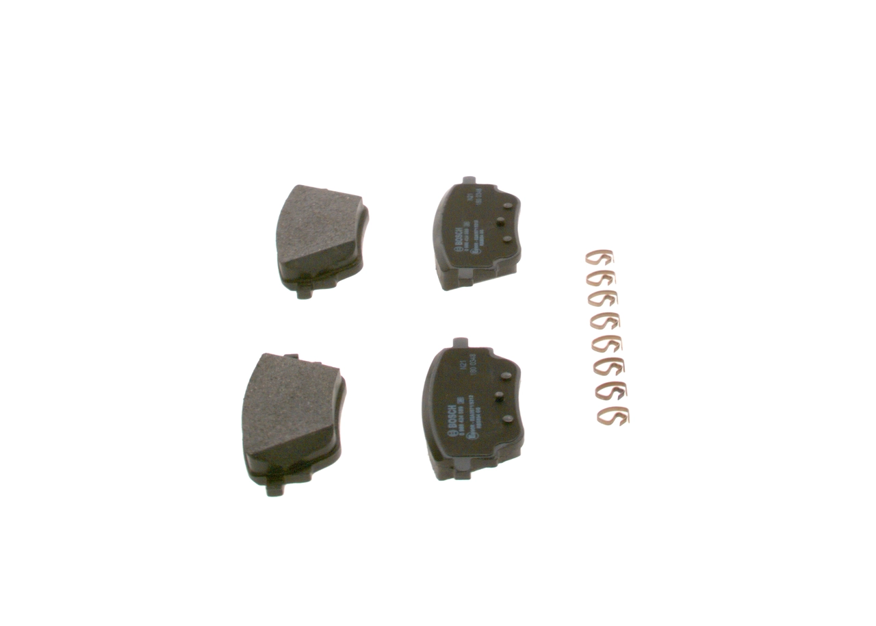 Комплект тормозных колодок дисковый тормоз BOSCH 0 986 424 889
