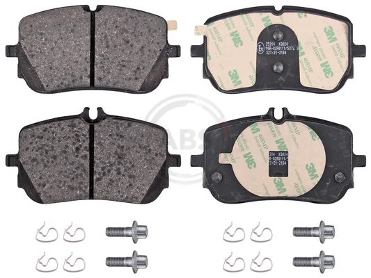 Комплект тормозных колодок дисковый тормоз A.B.S. 35314
