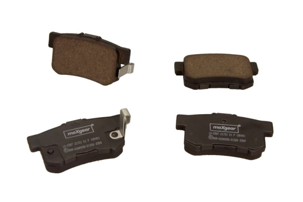 Комплект тормозных колодок дисковый тормоз MAXGEAR 19-3387