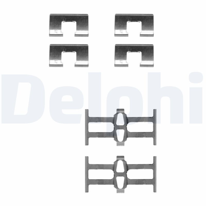 Комплектующие колодки дискового тормоза DELPHI LX0208