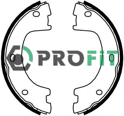 Комплект тормозных колодок PROFIT 5001-4103