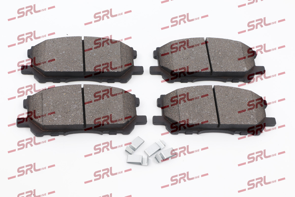 Комплект тормозных колодок дисковый тормоз SRLINE S70-0852