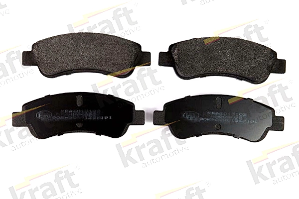 Комплект тормозных колодок дисковый тормоз KRAFT AUTOMOTIVE 6013102
