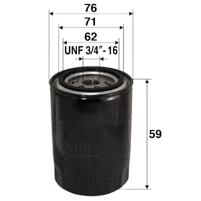 Масляный фильтр VALEO 586065