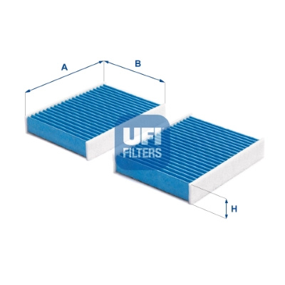 Фильтр воздух во внутренном пространстве argentium UFI 34.294.00