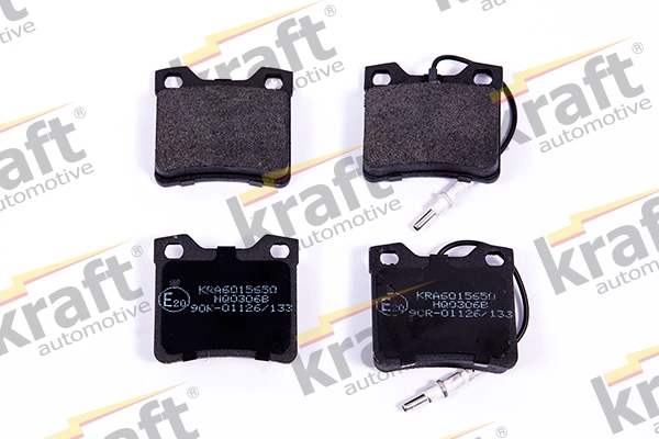 Комплект тормозных колодок дисковый тормоз KRAFT AUTOMOTIVE 6015650