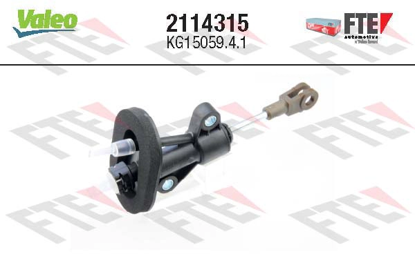 Главный цилиндр система сцепления fte clutch actuation VALEO 2114315