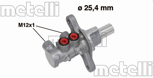 Главный тормозной цилиндр METELLI 05-0674