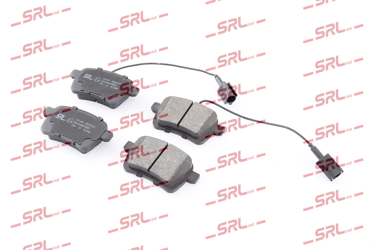 Комплект тормозных колодок дисковый тормоз SRLINE S70-1807