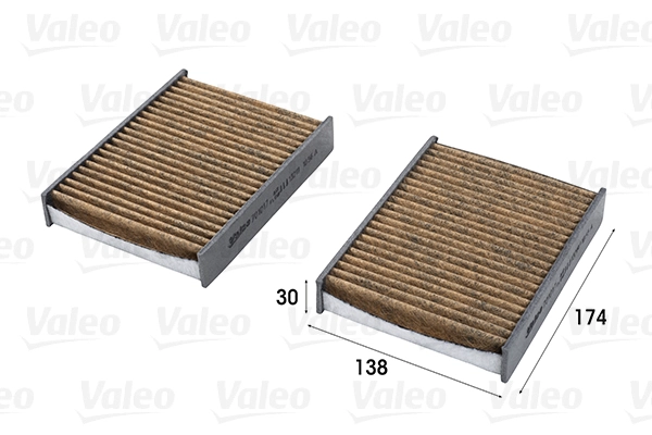 Фильтр воздух во внутренном пространстве valeo protect max VALEO 701017