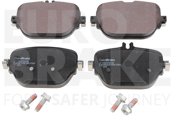 Комплект тормозных колодок дисковый тормоз EUROBRAKE 55022233106